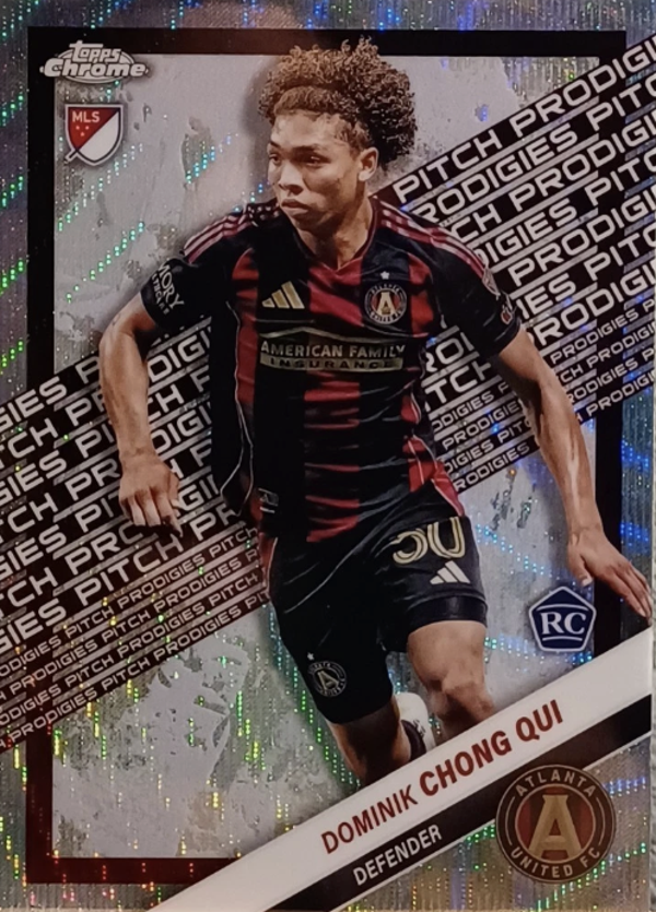 Topps MLS Chrome 25/26 Dominik Chong Qui RC Parallel