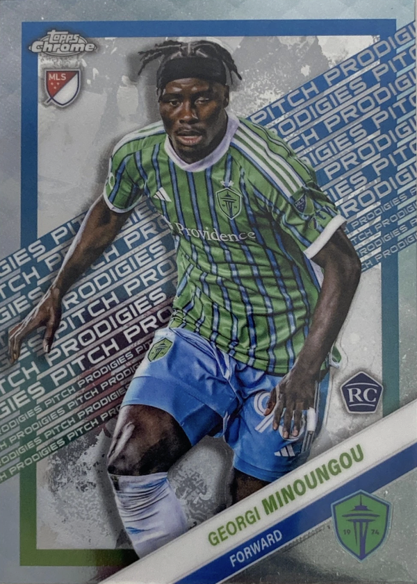Topps MLS Chrome 25/26 Georgi Minoungou RC