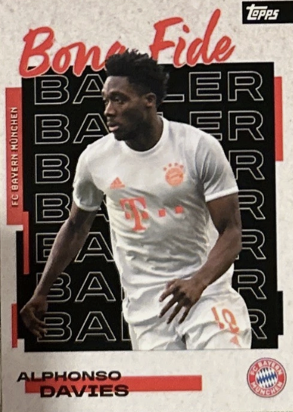 Topps Bayern München Team Set 25/26 Alphonso Davies