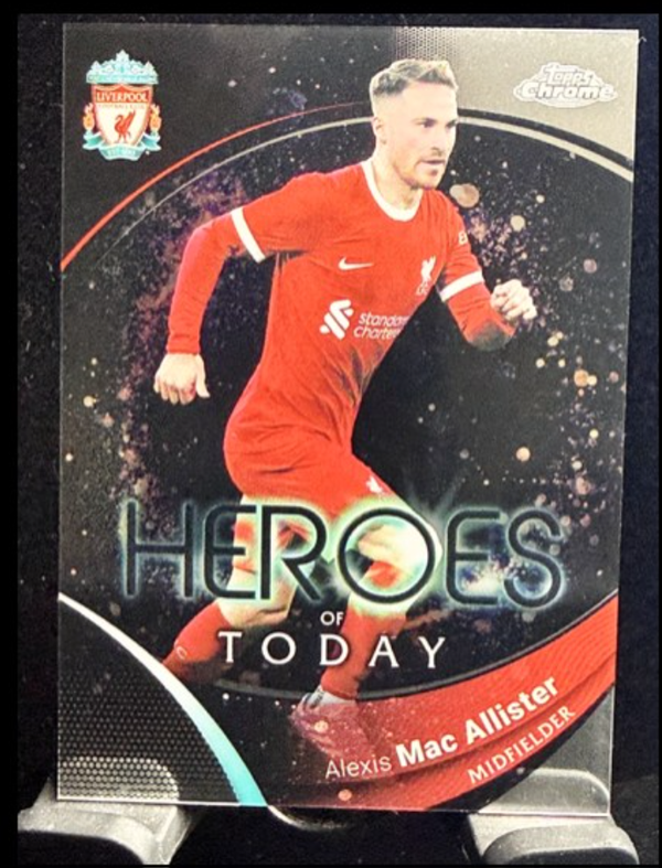 Topps Liverpool Chrome Premier League 23/24 Alexis Mac Allister
