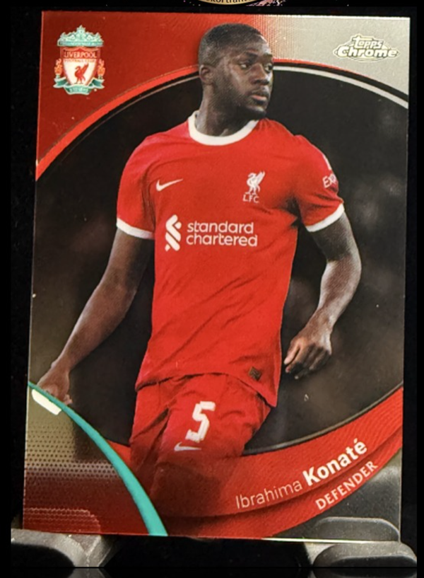 Topps Liverpool Chrome Premier League 23/24 Ibrahima Konate