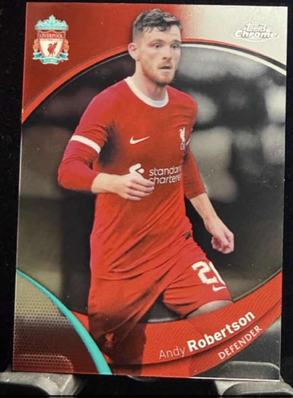 Topps Liverpool Chrome Premier League 23/24 Andy Robertson