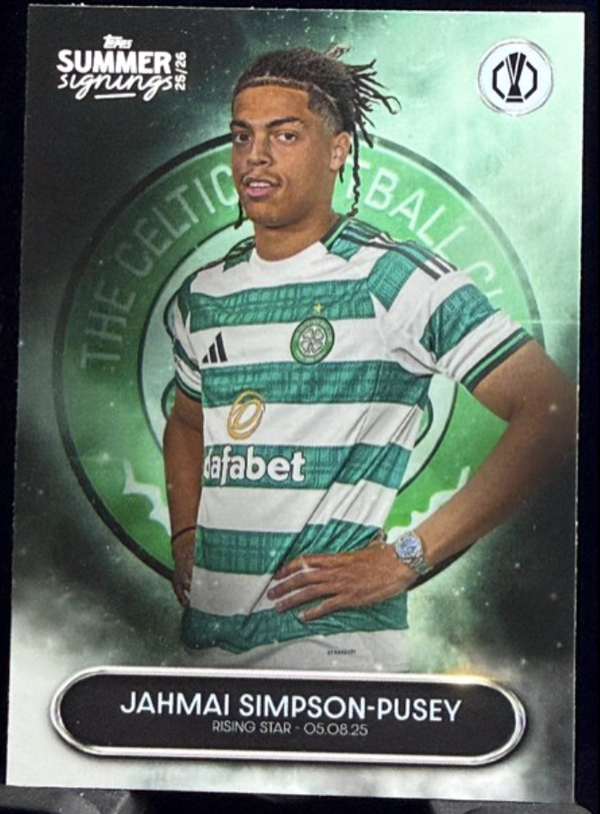 Topps Summer signings 25/26 Jahmai Simpson Pusey