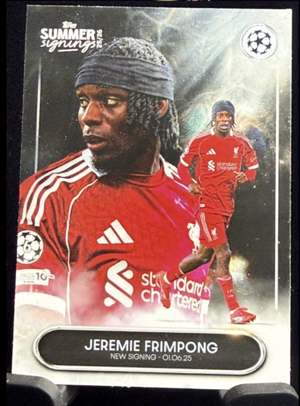 Topps Summer signings 25/26 Jeremie Frimpong