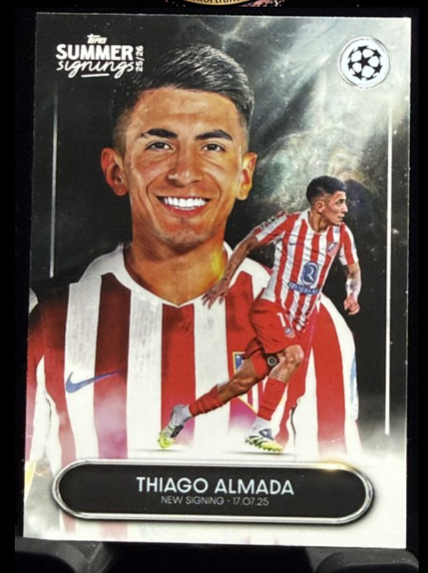 Topps Summer signings 25/26 Thiago Almada