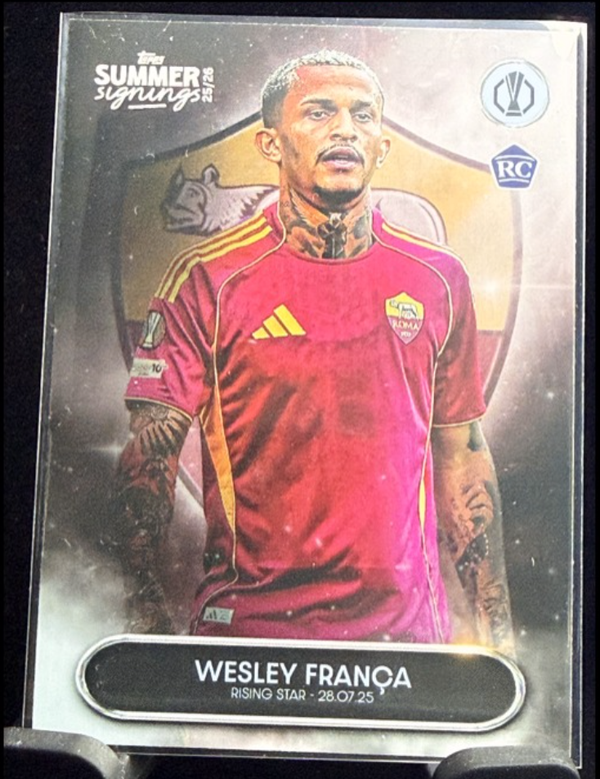 Topps Summer signings 25/26 Wesley Franca RC