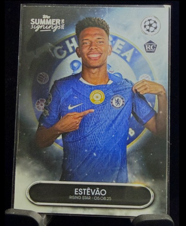 Topps Summer signings 25/26 Estevao RC