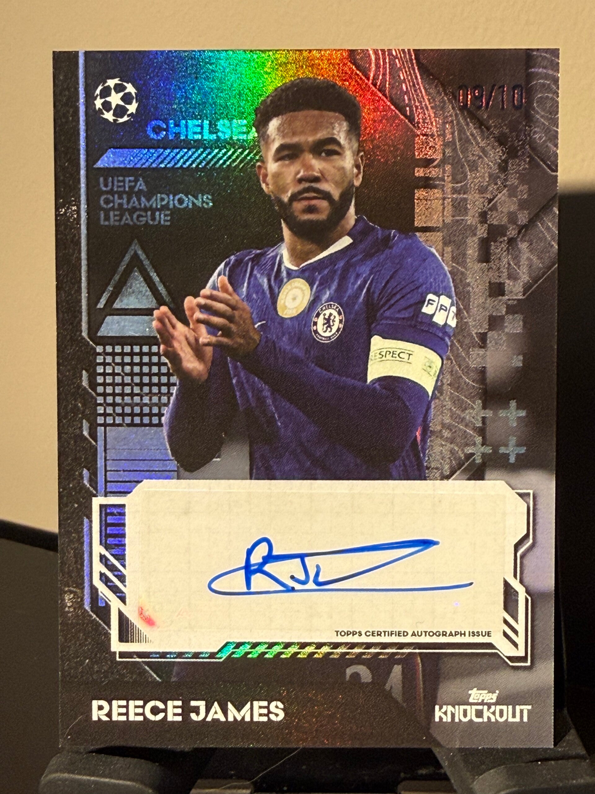 Topps UCC Knockout 25/26 - Reece James auto 09/10