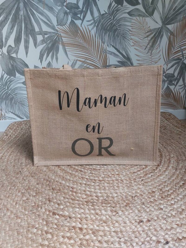 SAC DE COURSE EN TOILE DE JUTE
