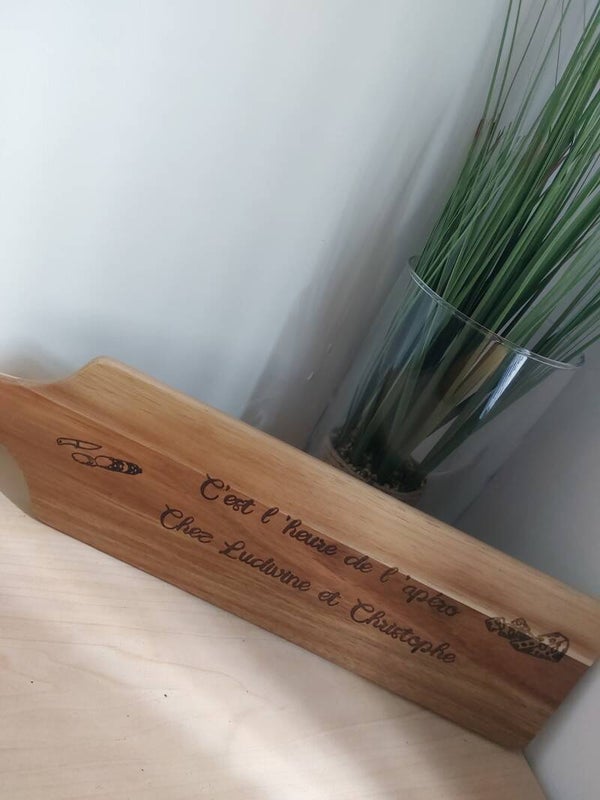 PLANCHE A DÉCOUPER - Bois foncé