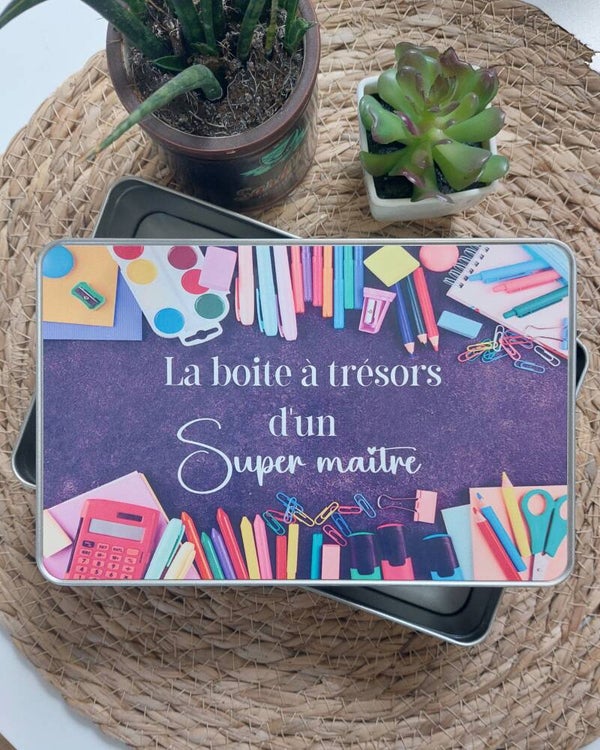 BOITE A TRESORS - Fond noir