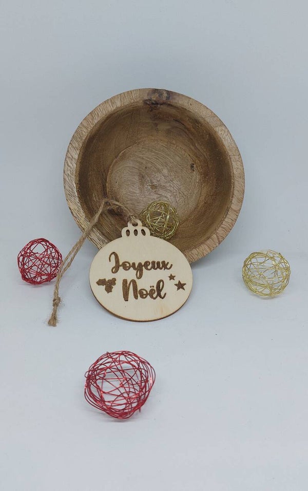 BOULE DE NOEL - JOYEUX NOEL