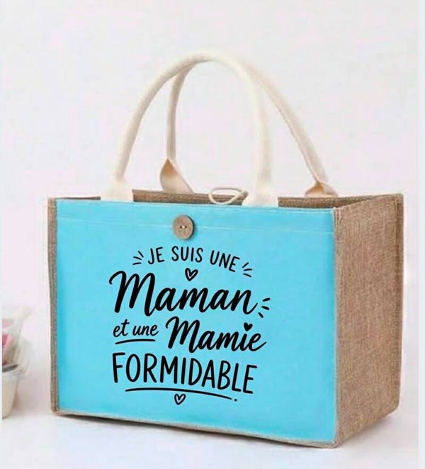 Sac Jute Maman / Mamie / Tata