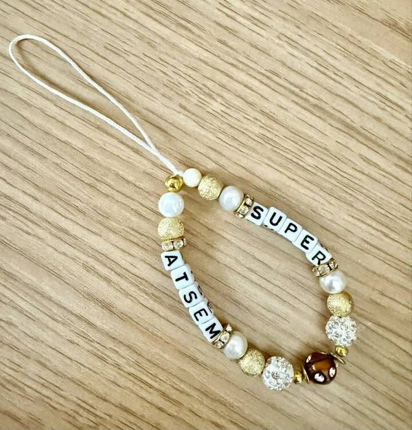 Bijou Téléphone Perles SUPER ATSEM