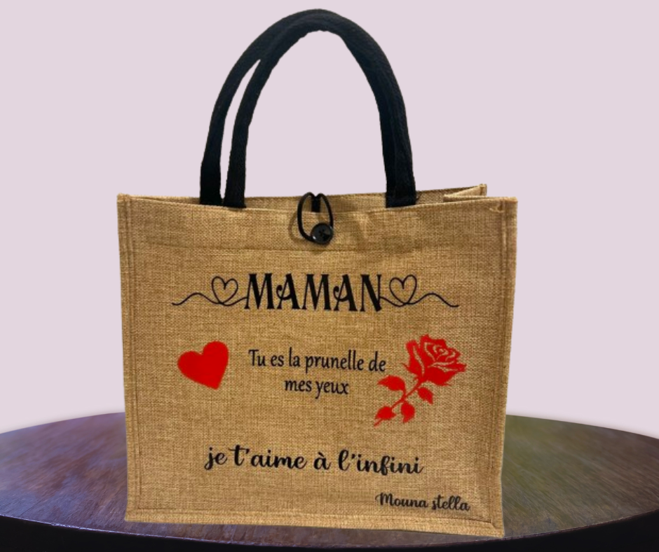 Sac Jute Maman