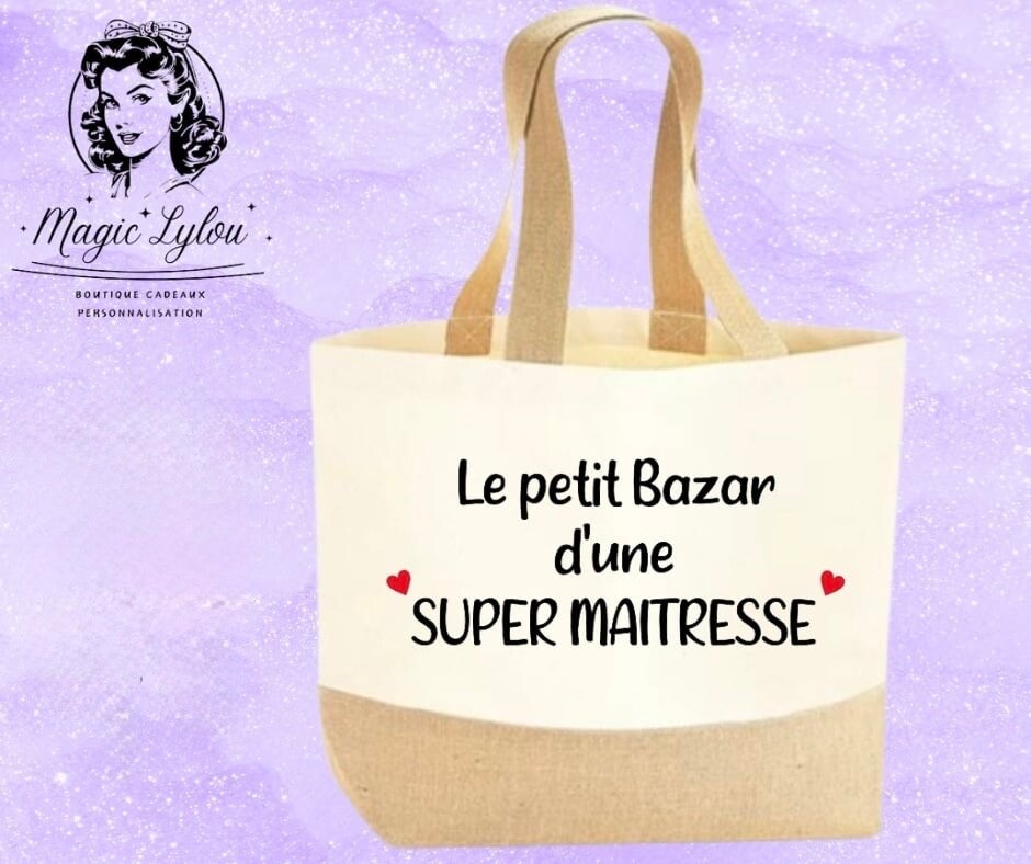 Sac Totebag Plage Maîtresses Ecole