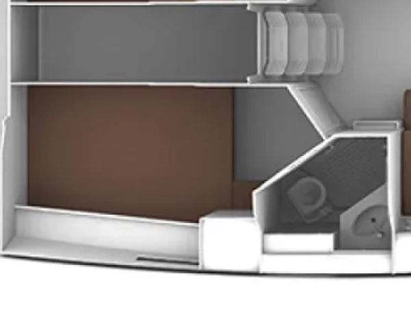 - Solo Rear Cabin with Ensuite
