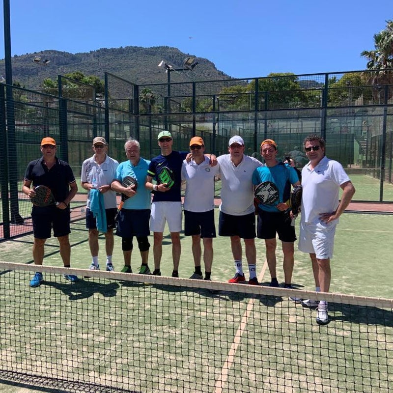 Padel training Spanje