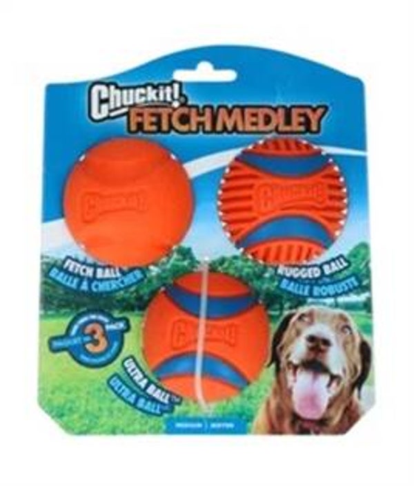 Chuckit Fetch Medley Gen set van 3 stuks