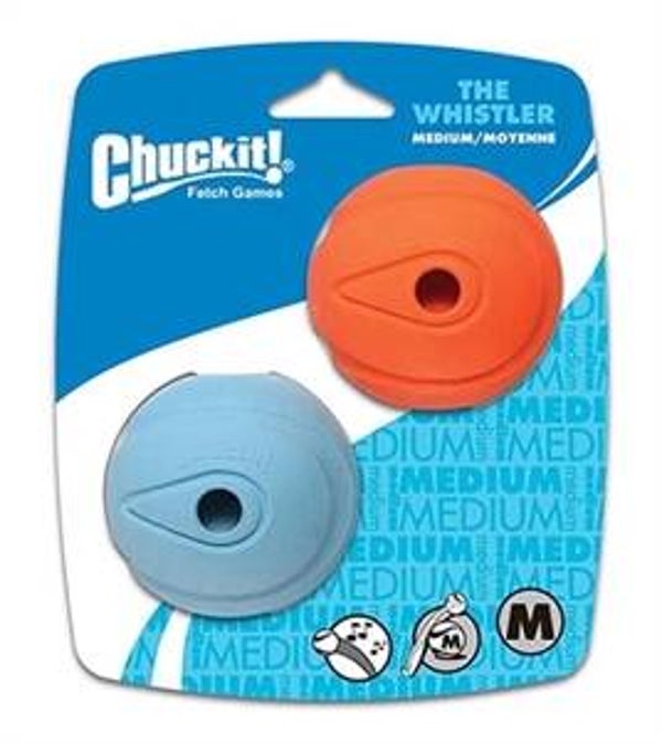 Chuckit The Mistler in maat M 6 cm per 2 stuks