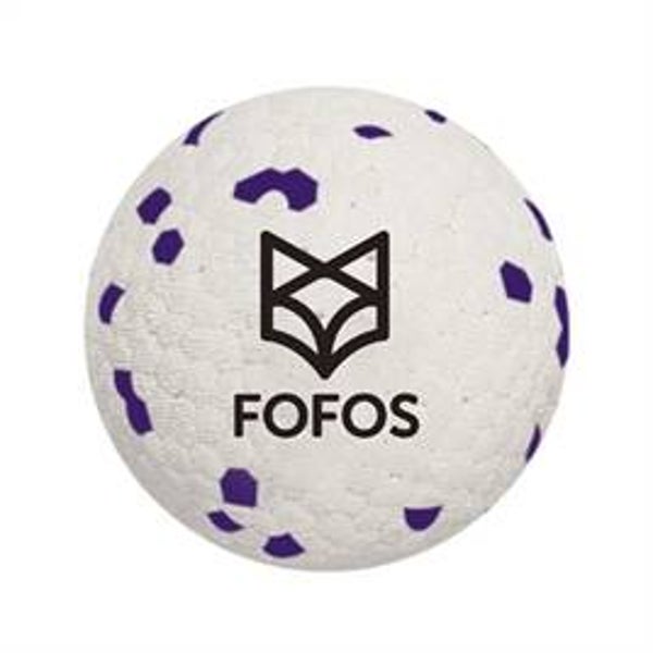 Fofos Super Stuiter Bal Wit/Paars is
