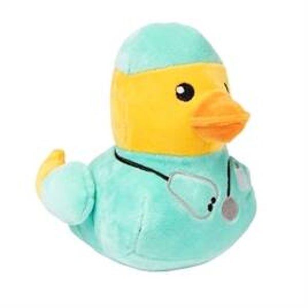 FuzzYard Duck Ducktor Pluche
