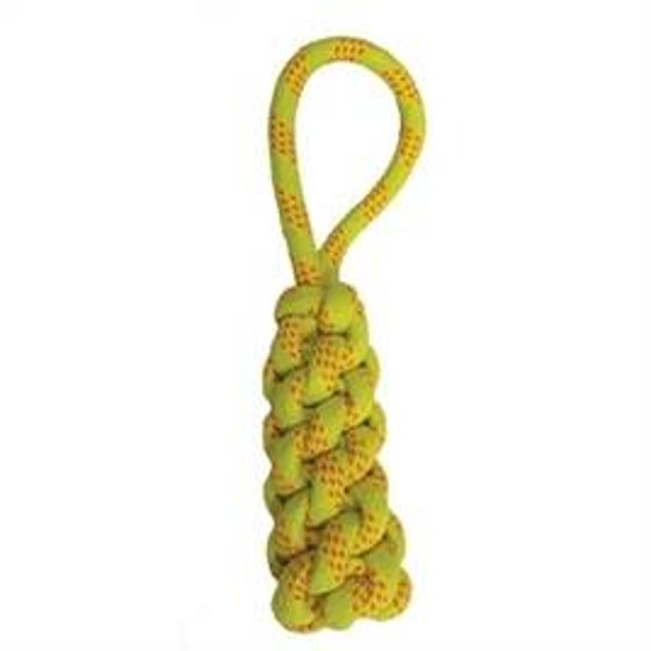 Happy Pet Twisted Tugger Flostouw Geel/Oranje