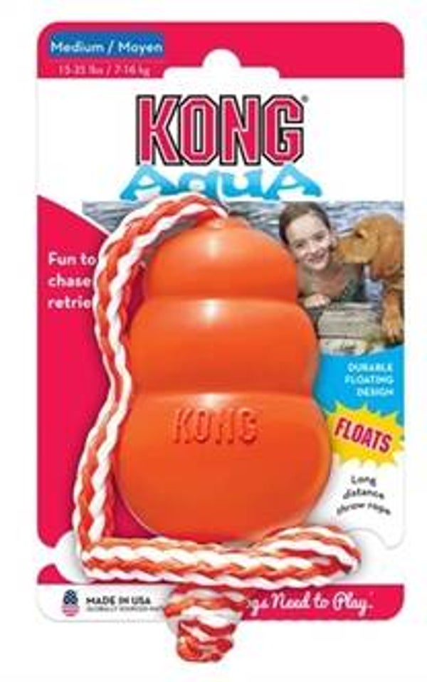 Kong Aqua Oranje van 7x7x10