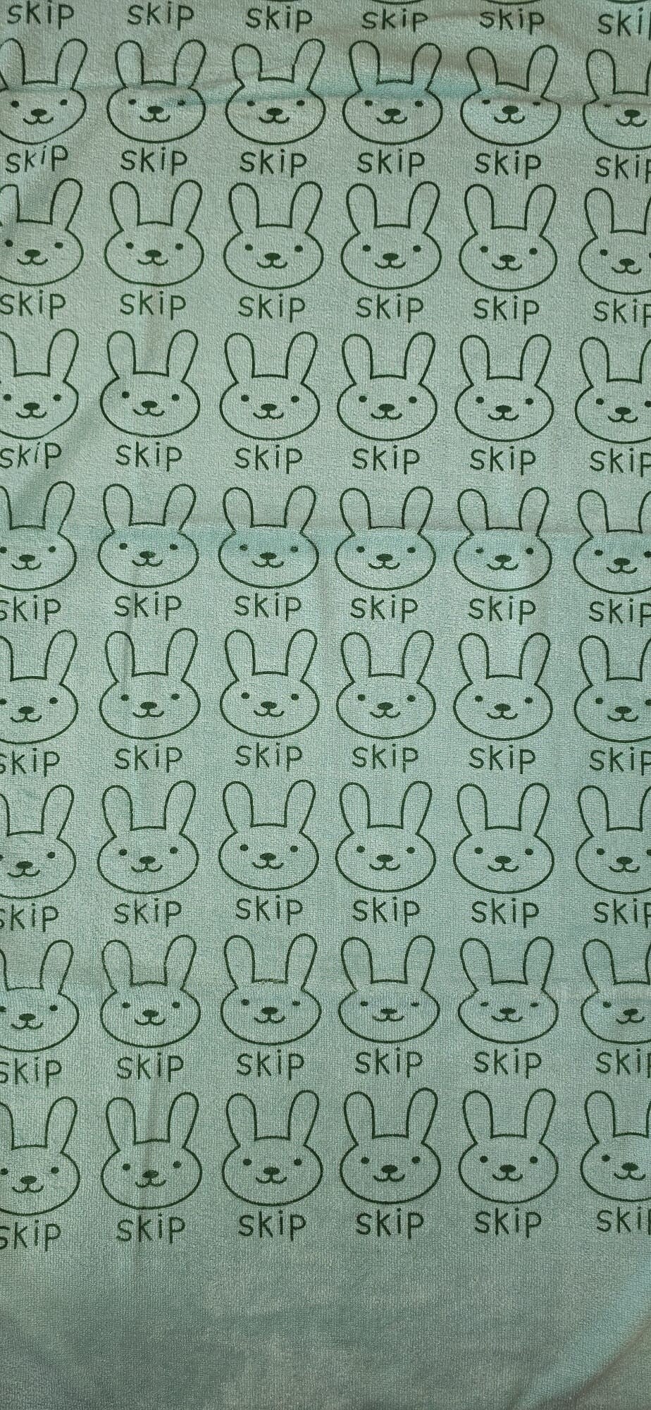 Skip dierenhanddoek absorberende microvezel mintgroen