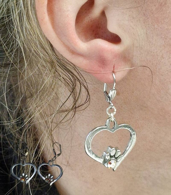 Oorbellen met parelmoer Swarovski
