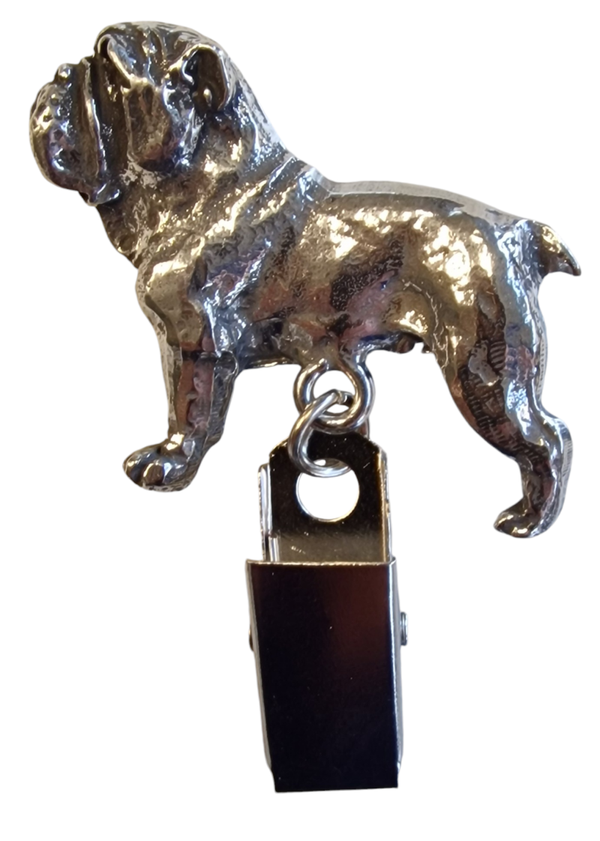 Nummerhouder Engelse bulldog