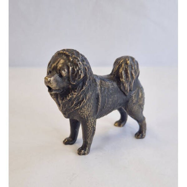 Tibetaanse mastiff verbronsd middel