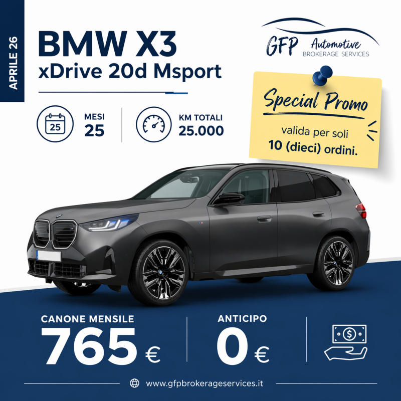 BMW X3 XDrive Msport
