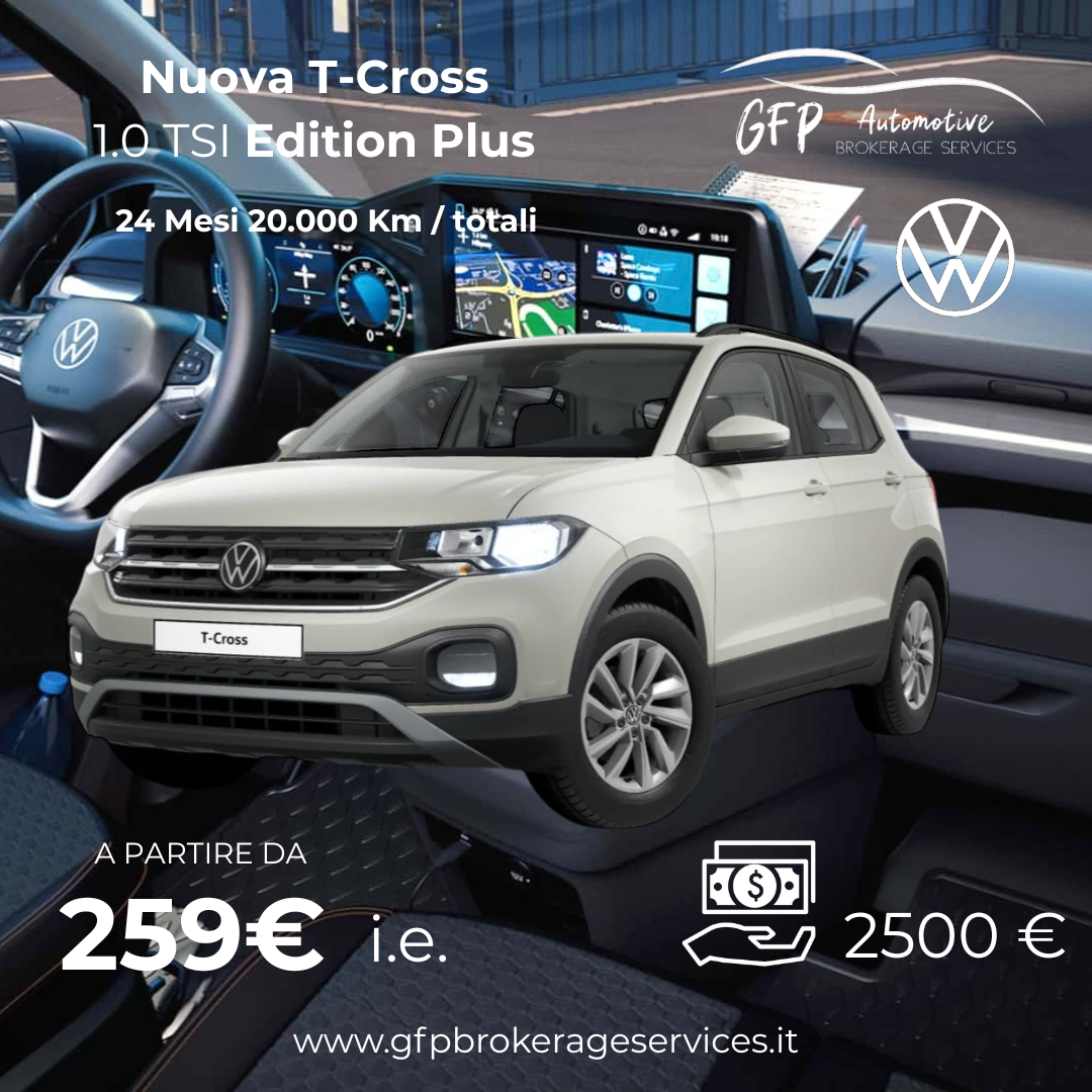 T-Cross 1.0 TSI Edition Plus 