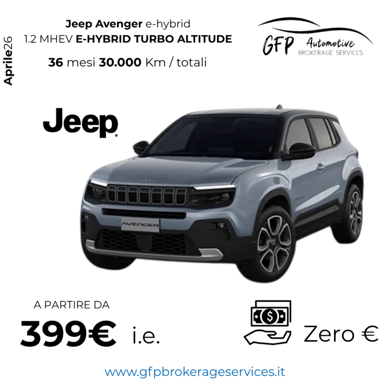 Jeep Avenger e-hybrid