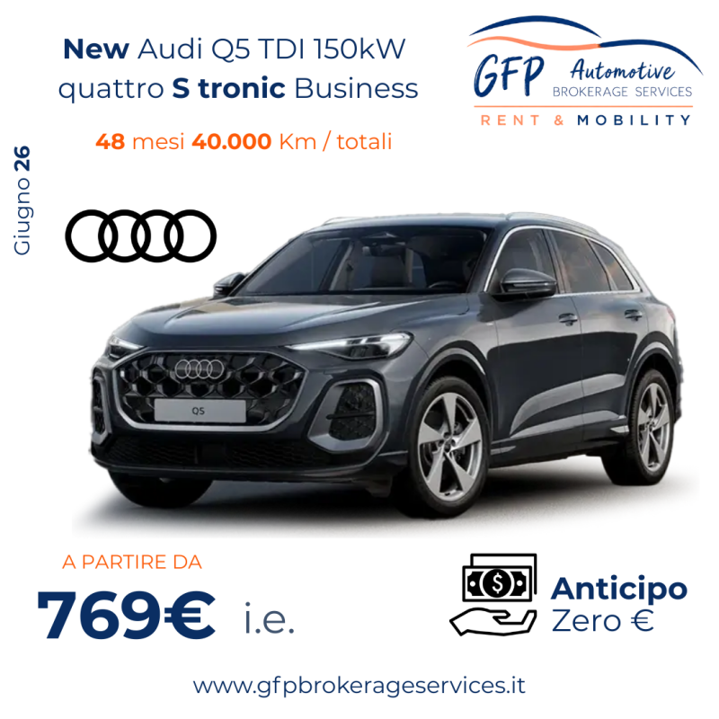 New Audi Q5 TDI Quattro S tronic Business 