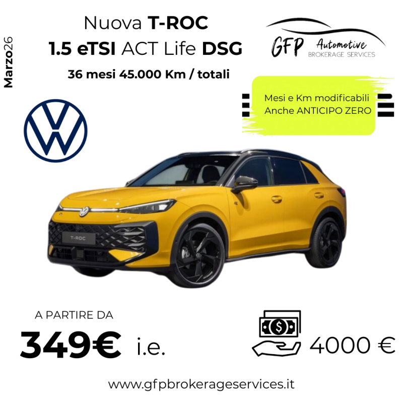 Nuova T-Roc 