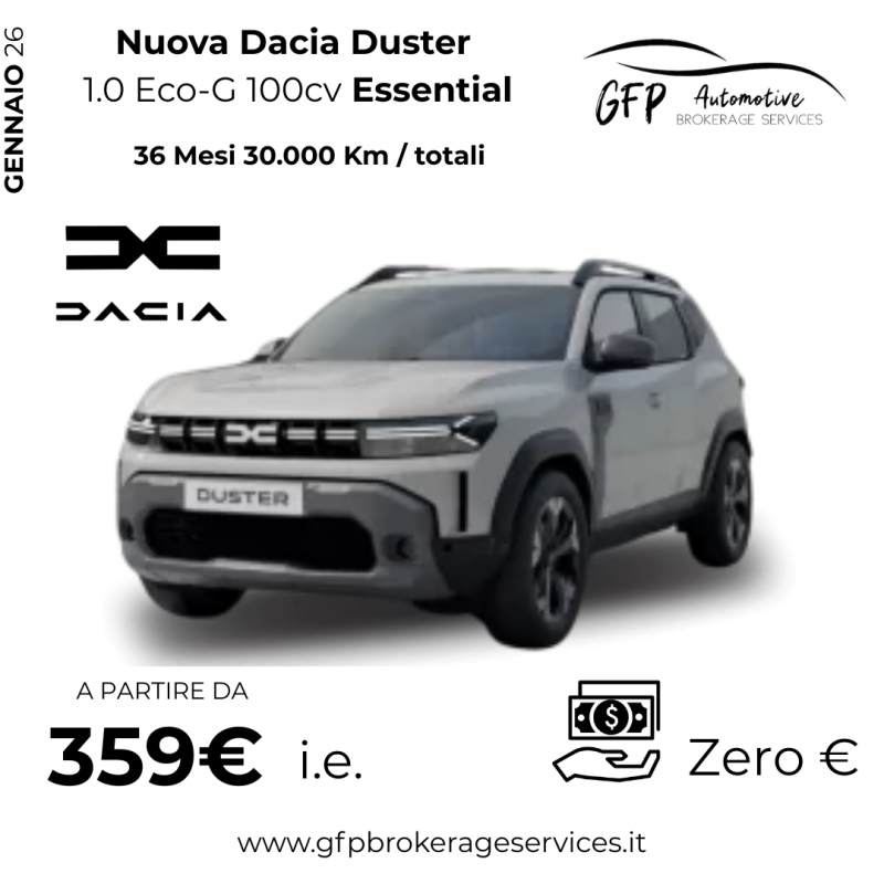 Nuovo Dacia Duster