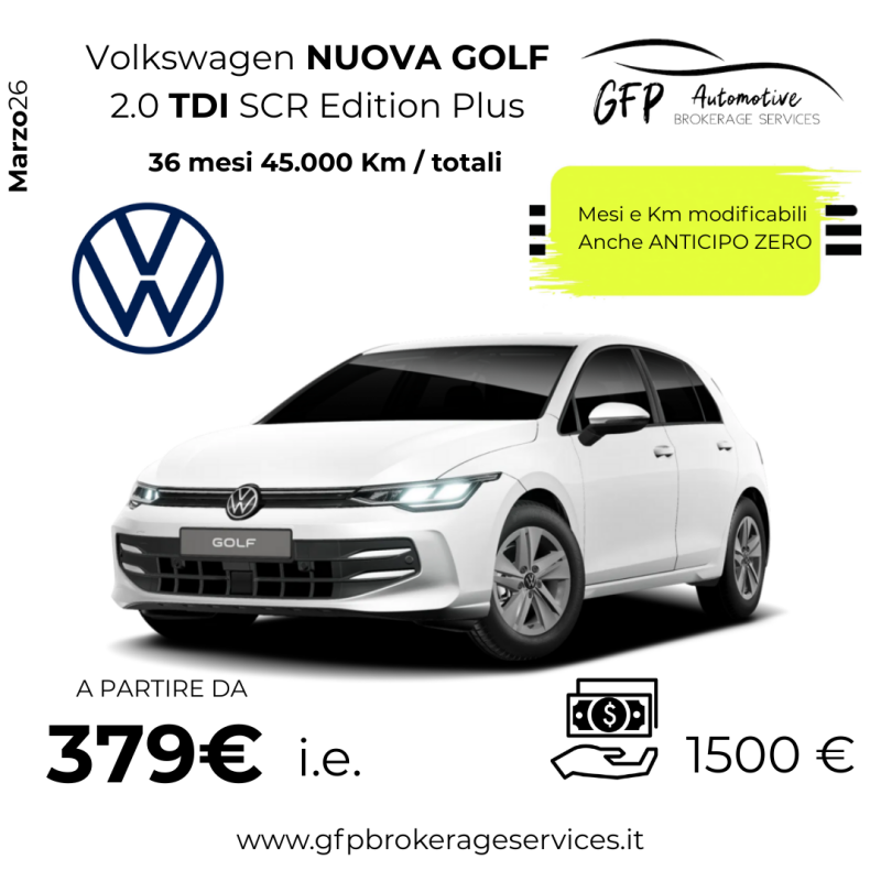 Nuova Golf 2.0 TDI