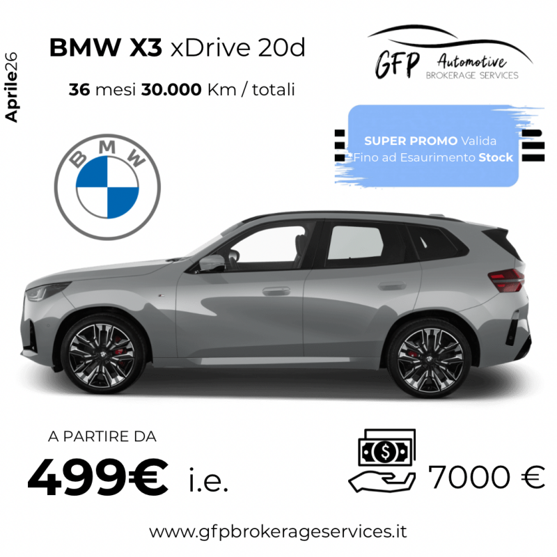 BMW X3 xDrive 20d 