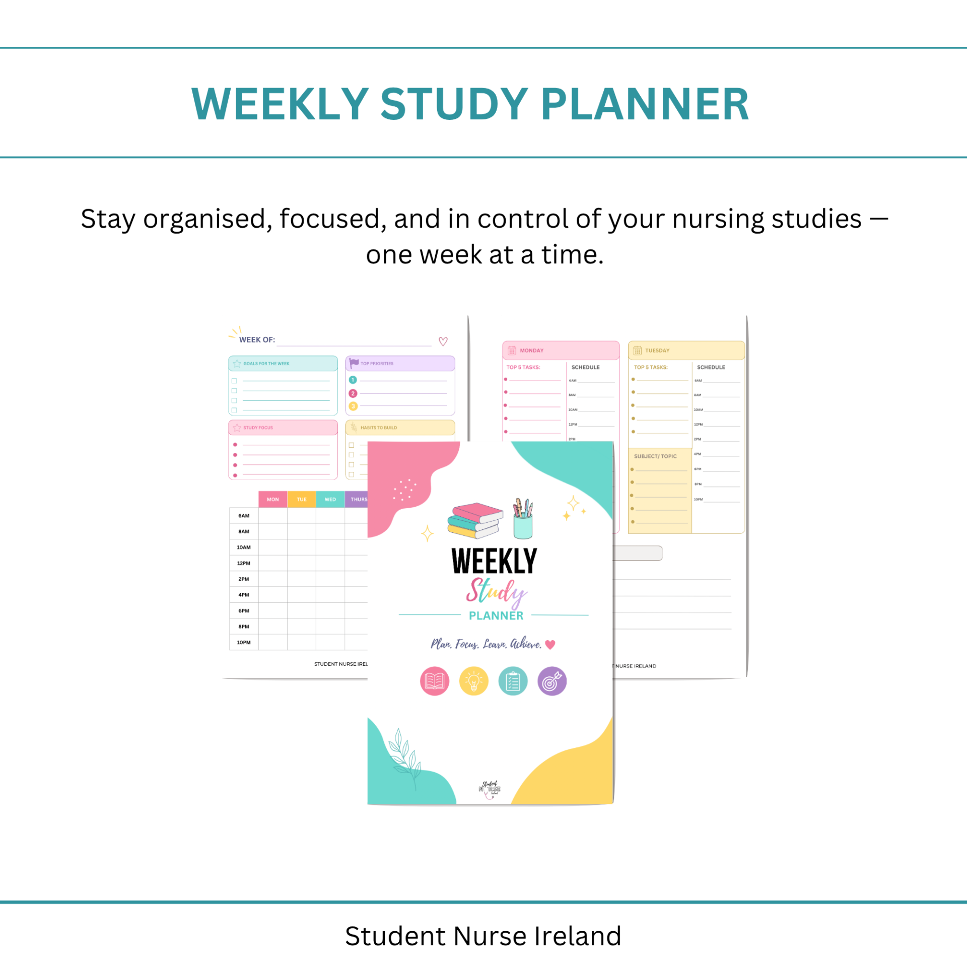Weekly Study Planner