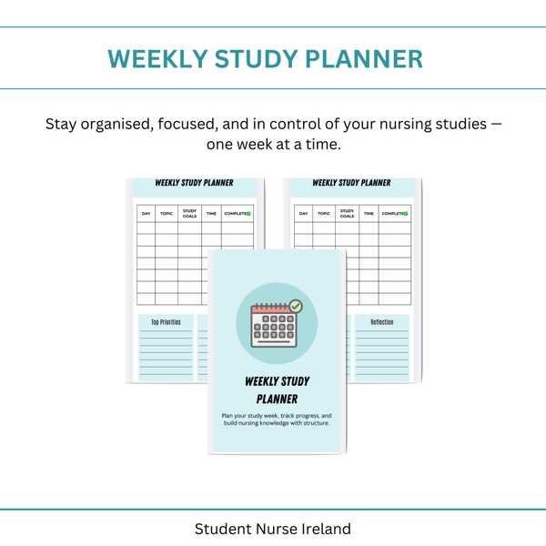 Weekly Study Planner