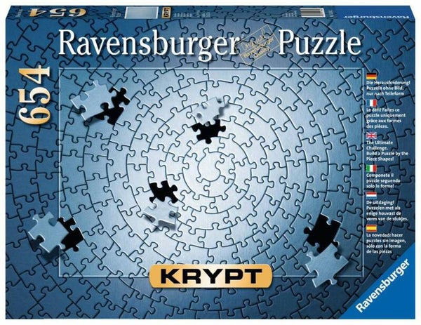 Krypt puzzle - Silver 654 stukjes 15964 (Ravensburger) 
