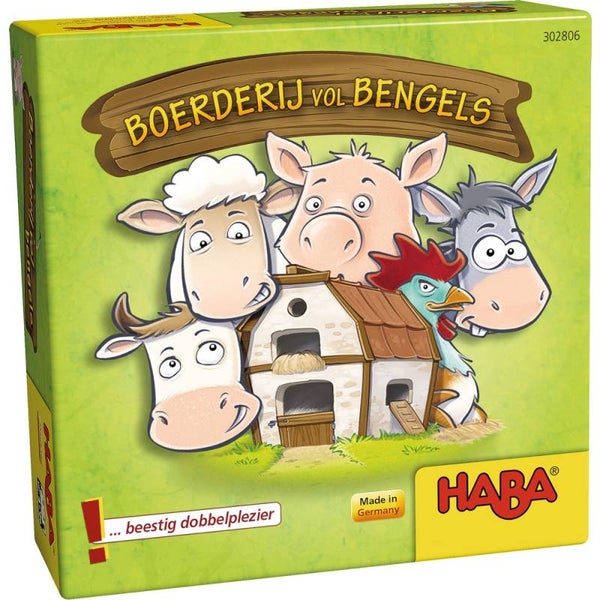Boerderij vol bengels / Vite, à l'étable! NL/FR (Haba) GZ* 4+