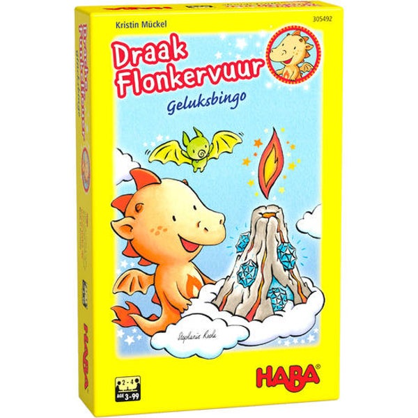 Draak Flonkervuur - Geluksbingo / Bingo dragon flamboyant (Haba) GZ* 3+