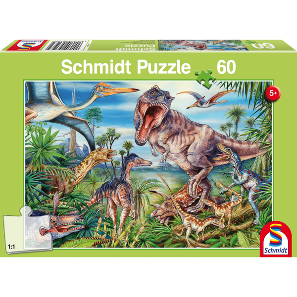 Bij de dino's 60pcs SCH-56193 (Schmidt) 5+