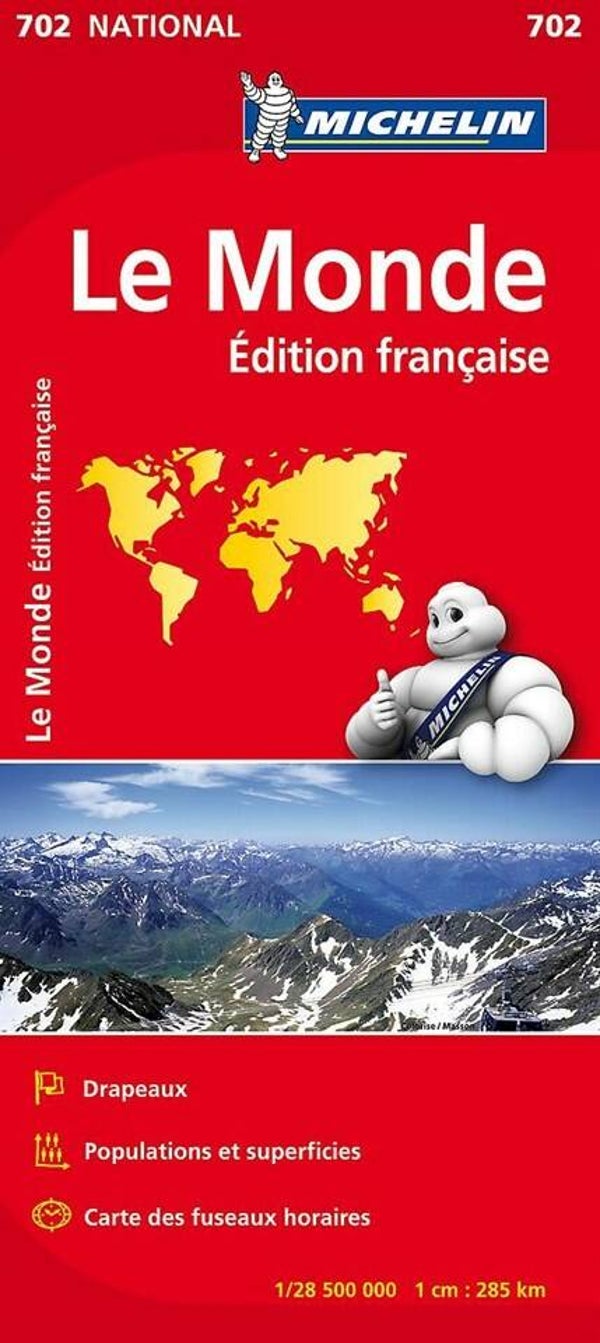 Michelin - 702: Le Monde (Édition française)