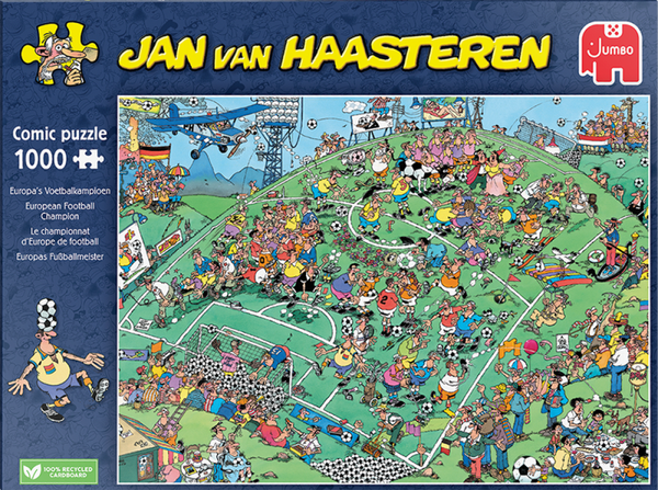 Jan Van Haasteren - Europa's voetbalkampioenschap 1000pcs (Jumbo) 12+