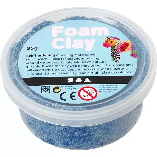 Foam Clay - Blue 35gr 78922 (Creativ Company)