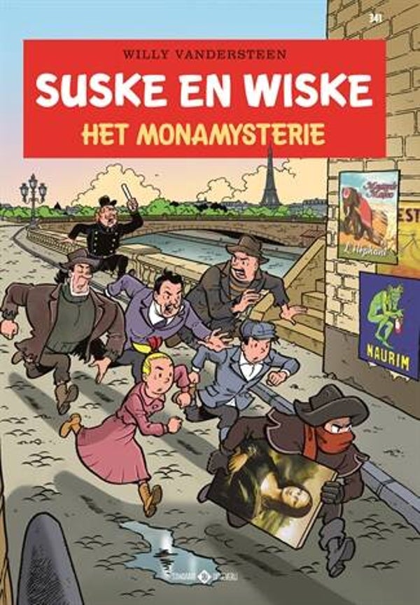 Suke en Wiske - 341: Het Monamysterie